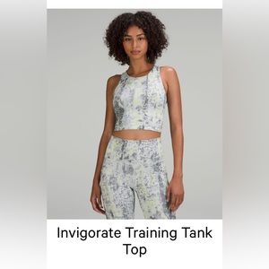 Lululemon invigorate train tank